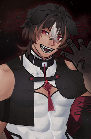 Gijinkas Zodiac Dog OC