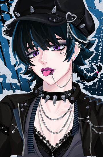 ALNST Sua - Punk AU